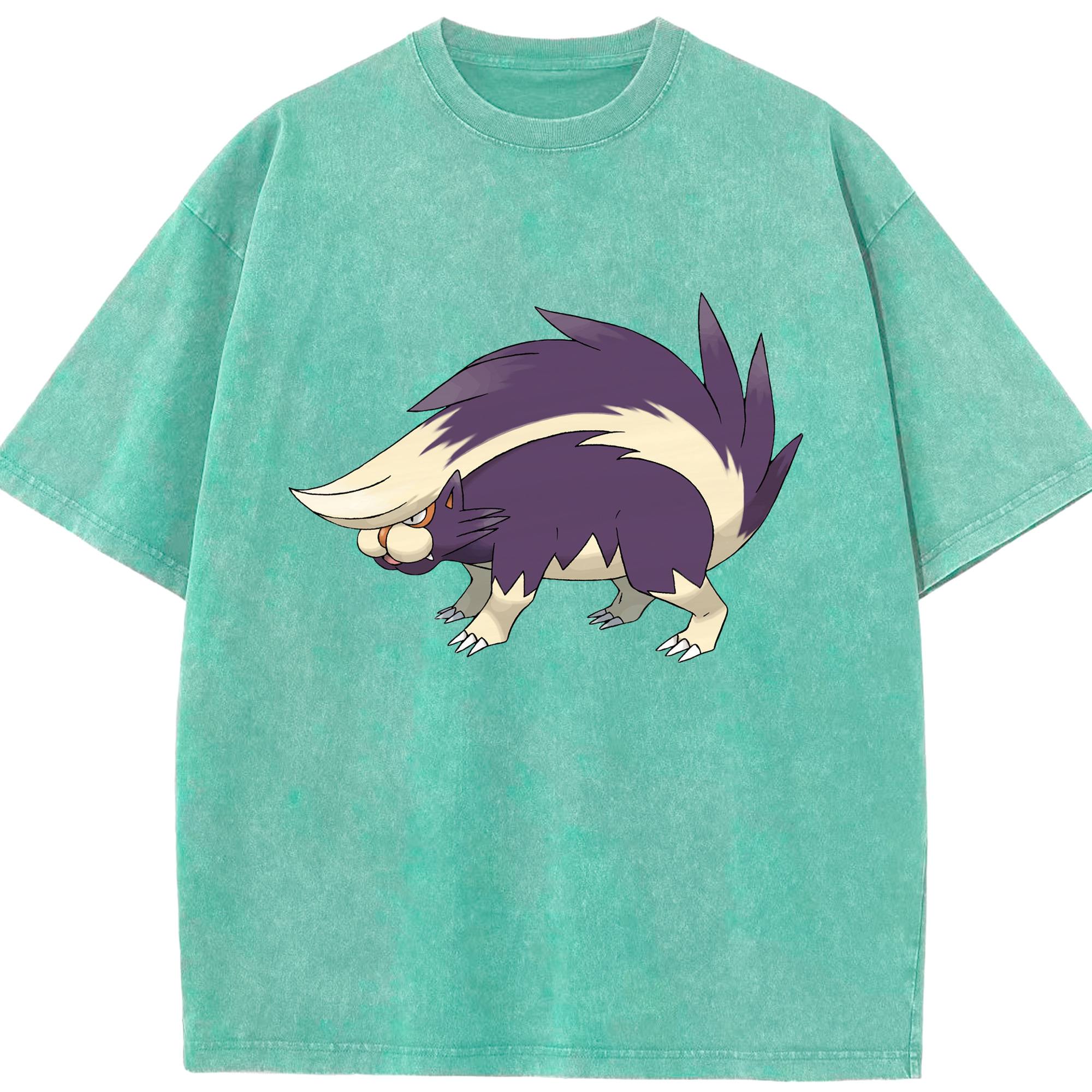 （画像用） ポケットモンスター Pokémon 綿100% ヴィンテージ風 半袖Tシャツ（フロントプリント）